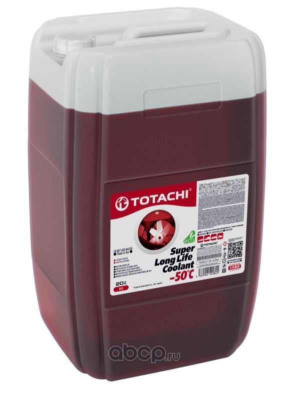 Охлаждающая жидкость TOTACHI SUPER LLC   Red   -50C     20л